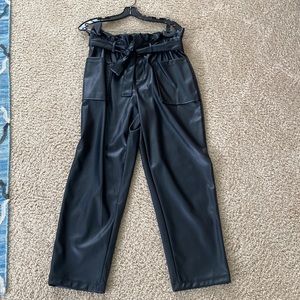 Who What Wear Vegan Leather Pants